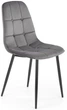 Стілець для кухні та вітальні Halmar K417 Сірий (5905248119581) - зображення 1
