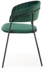 Стілець для кухні та вітальні Halmar K426 Темно-зелений (5905248119710) - зображення 7
