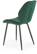 Стілець для кухні та вітальні Halmar K453 Темно-зелений (5905248119789) - зображення 5