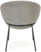 Krzesło do kuchni i salonu Halmar K482 Popielate (5905248121164) - obraz 6