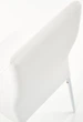 Стілець для кухні та вітальні Halmar K70 з екошкіри Білий (5905248121324) - зображення 2