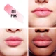 Dior Addict Lip Glow 48-Hour Hydrating Lip Balm - pH-Activated Color - зволожуючий бальзам для губ 001 Pink cool undertone - изображение 2