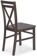 Стілець для кухні Halmar Dariusz 2 дерев’яний Темний горіх (5905248121812) - зображення 2