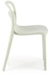 Krzesło do kuchni Halmar K490 plastikowe Miętowe (5905248125834) - obraz 14