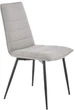 Krzesło do kuchni i salonu Halmar K493 Popielate (5905248125926) - obraz 1