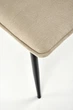 Krzesło do kuchni i salonu Halmar K493 Beżowe (5905248125902) - obraz 12