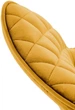 Krzesło do kuchni i salonu Halmar K520 obrotowe Musztardowe (5905248132009) - obraz 4