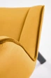 Krzesło do kuchni i salonu Halmar K520 obrotowe Musztardowe (5905248132009) - obraz 5