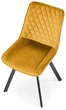 Krzesło do kuchni i salonu Halmar K520 obrotowe Musztardowe (5905248132009) - obraz 13