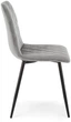 Стілець для кухні та вітальні Halmar K525 Попелястий (5905248132054) - зображення 6