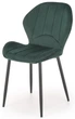 Krzesło do kuchni i salonu Halmar K538 ciemnozielone (5905248132375) - obraz 5
