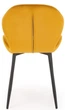 Krzesło do kuchni i salonu Halmar K538 Musztardowe (5905248132399) - obraz 8