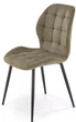 Стілець для кухні та вітальні Halmar K548 Оливковий (5905248132672) - зображення 1