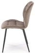 Стілець для кухні та вітальні Halmar K548 Попелястий (5905248132689) - зображення 6