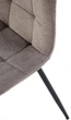 Стілець для кухні та вітальні Halmar K560 Попелястий (5905248132962) - зображення 11