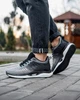 Кросівки чоловічі YZY Flyknit X3 Boost 40 (25.5-26 см) Grey (арт 1328) - изображение 1