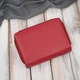 Кошелек женский кожаный для карточек Paolo Peruzzi SL-07-RD Красный (5905567219672) - изображение 2