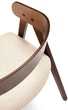 Стілець для кухні та вітальні Halmar K562 Світло-бежевий/Ореховий (5905248133013) - зображення 10