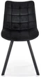 Krzesło do kuchni i salonu Halmar K332 Czarne (5905248118379) - obraz 4
