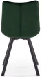 Krzesło do kuchni i salonu Halmar K332 ciemnozielone (5905248118362) - obraz 5