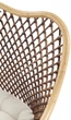 Стілець для кухні та вітальні Halmar K336 з ротангу Натуральний (5905248118461) - зображення 5