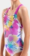 Купальник закритий для дівчат Arena SPRAYING SWIMSUIT SWIM PRO BAC білий, рожевий Діти 164 см - зображення 3