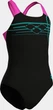 Купальник слитный для девушек Arena SUNRISE SWIMSUIT SWIM PRO BACK черный, бирюзовый, розовый Дети 164 см - изображение 8
