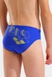 Плавки сліпи для хлопчиків Arena TALES SWIM BRIEFS синій, жовтий Дит 140 см - зображення 5