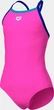 Купальник слитный для девушек Arena SWIMSUIT LIGHT DROP SOLID розовый Дети 140 см - изображение 6