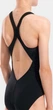 Купальник слитный для девушек Arena GRAPHIC SWIMSUIT V BACK черный, белый Дит 128 см - изображение 5