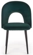 Стілець для кухні та вітальні Halmar K384 Темно-зелений (5905248119024) - зображення 2