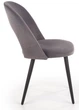 Стілець для кухні та вітальні Halmar K384 Сірий (5905248119048) - зображення 7