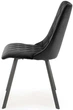 Krzesło do kuchni i salonu Halmar K450 Czarne (5905248120266) - obraz 3