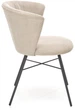 Стілець для кухні та вітальні Halmar K459 Бежевий (5905248119864) - зображення 12