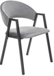 Стілець для кухні та вітальні Halmar K473 Сірий (5905248121010) - зображення 1
