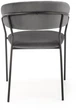 Стілець для кухні та вітальні Halmar K426 Сірий (5905248120976) - зображення 4