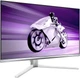 TFT 27' Philips 27M2N8500, QD-OLED, QHD, 360Hz, 0,3ms, 2xHDMI, DP, USB-hub, HAS, Pivot, колонки, біл - изображение 2