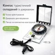 Компас планшетный профессиональный с визиром, зеркалом и масштабной линейкой для походов и выживания (армейский тип) - изображение 1