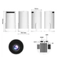 Смарт проектор с играми 2 в 1 Game Projector YXJ A3 android 11 до 130 дюймов - изображение 2
