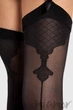 Чулки под пояс Fiore Vanity 40 den 3 Nero - изображение 3