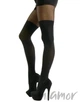 Колготки имитация чулок Marilyn Zazu Classic 60d 3/4 Nero - изображение 1