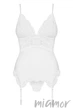 Корсет Obsessive 810-COR-2 corset L/XL Белый - изображение 3