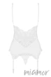 Корсет Obsessive 810-COR-2 corset L/XL Белый - изображение 4