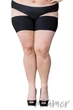 Бандалетки проти натирання Gabriella Thigh Band Satin 5/6 Nero - зображення 3