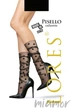 Шкарпетки тюль в горошок Lores Pisello 15d One Size Nero - зображення 3