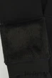 Колготки-Леггинсы детские хлопковые с мехом и шерстью Caimax CT28 Cotton Wool 116-122 Черные - изображение 4