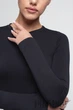 Лонгслив бесшовный GIULIA LONGSLEEVE model 1 L/XL Черный - изображение 3