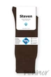 Носки хлопковые антибактериальные Steven 055 100% Cotton 38-40 Коричневые - изображение 2