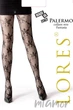 Колготки в сетку кружевные Lores Palermo 3/4 Черные - изображение 1