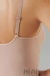 Боди-стринг корректирующий на тонких бретелях Giulia BODY STRING SHAPEWEAR S/M Бежевый - изображение 4